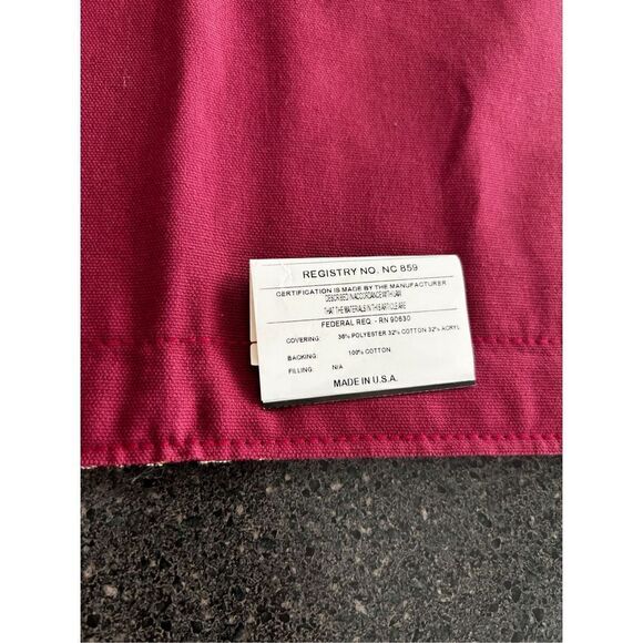 vintage Flower Roses Patten tapestry wall hanging made in USA - Picture 7 of 7